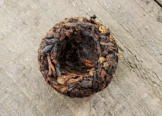 2022 Menghai Tiger Ripe Pu-erh - Mini Tuo