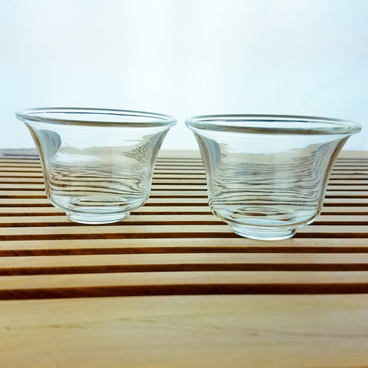 Glass Tea Cup Set