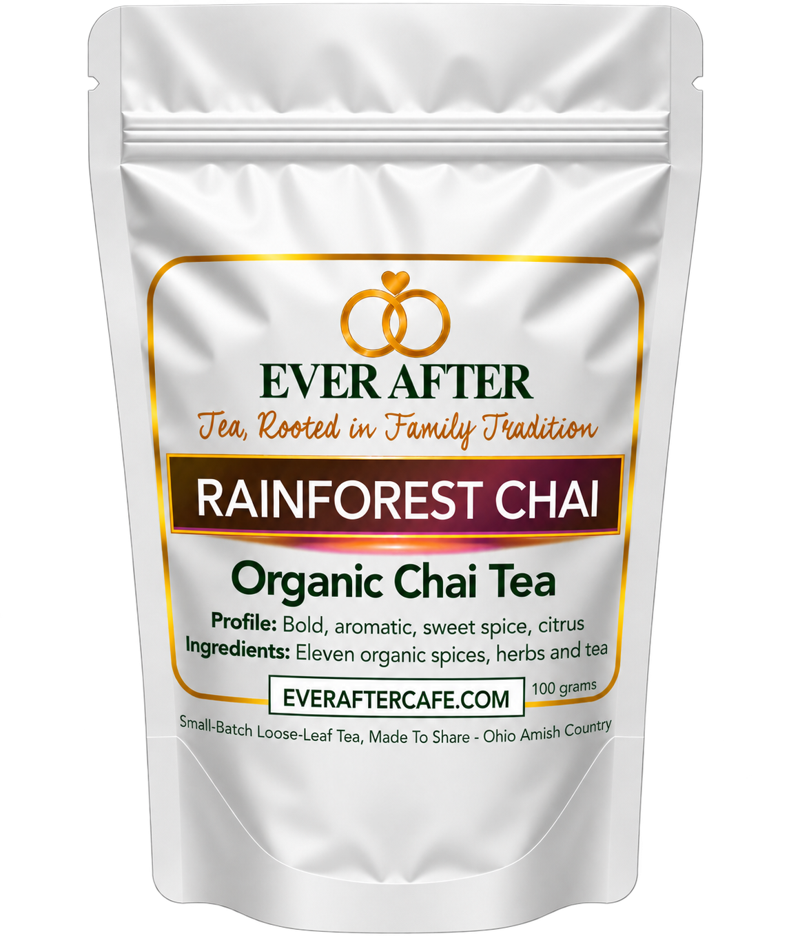 RAINFOREST CHAI - Bold, warming, and richly aromatic