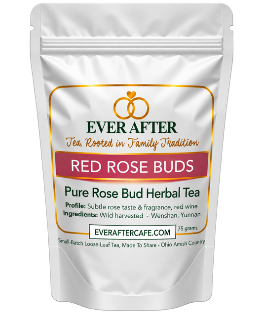 RED ROSE BUDS - Wild Harvested