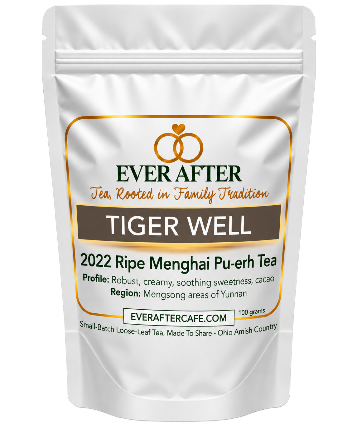 TIGER WELL - 2022 Ripe Pu-erh