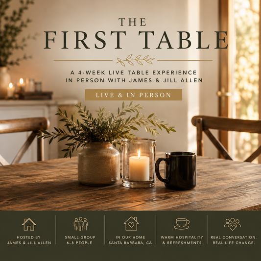 The First Table - In Person - Starts July 29th